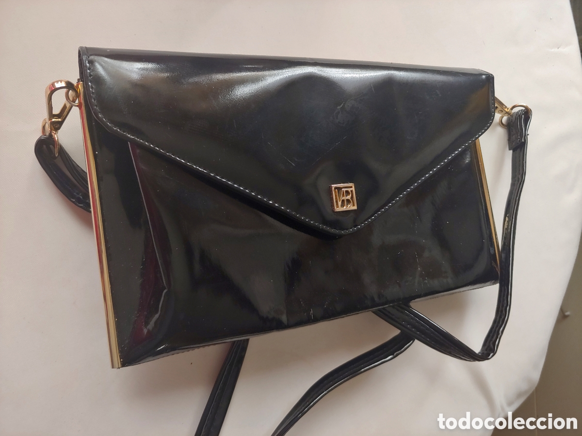 Vintage: Bolso en piel charol marca Bellido - Foto 1
