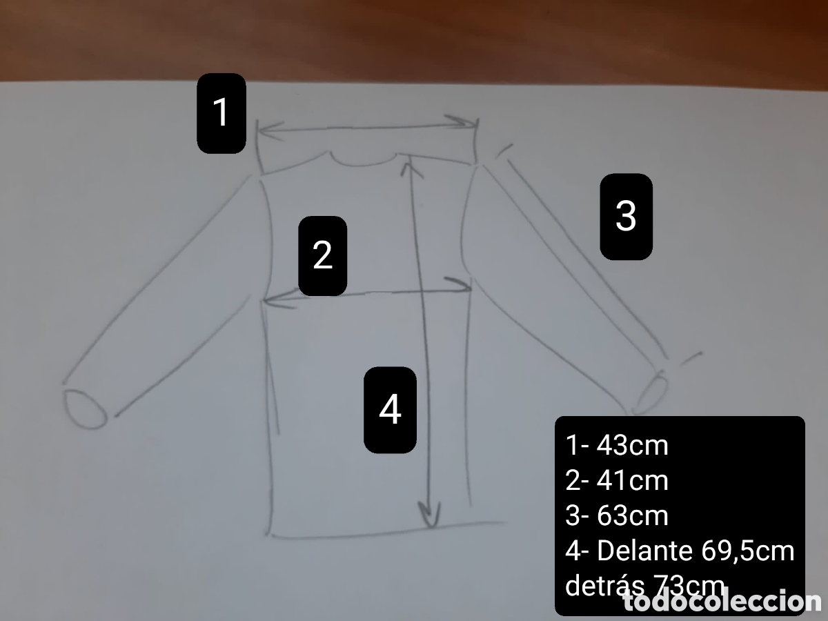 Vintage: CHAQUETA PRADA DE PIEL - Talla 44 - Foto 7
