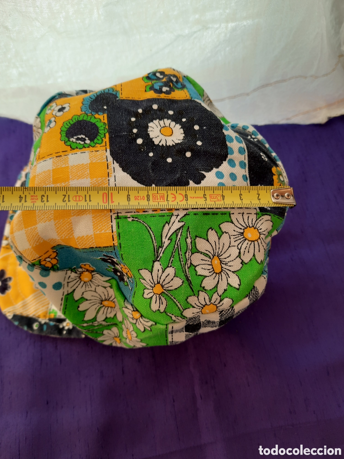 Vintage: Peque&ntilde;a gorra estilo hippi hippie - Foto 2