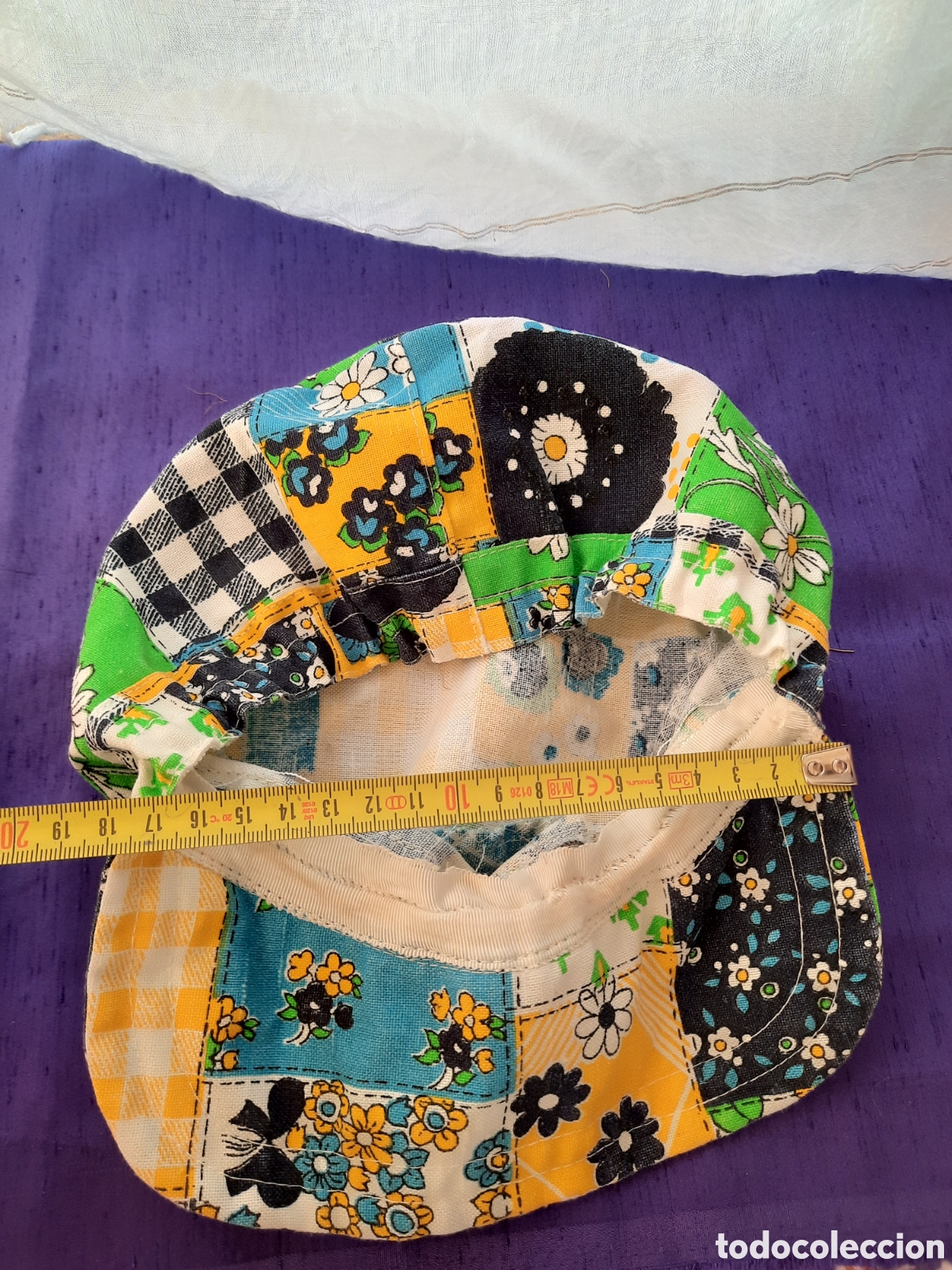 Vintage: Peque&ntilde;a gorra estilo hippi hippie - Foto 3