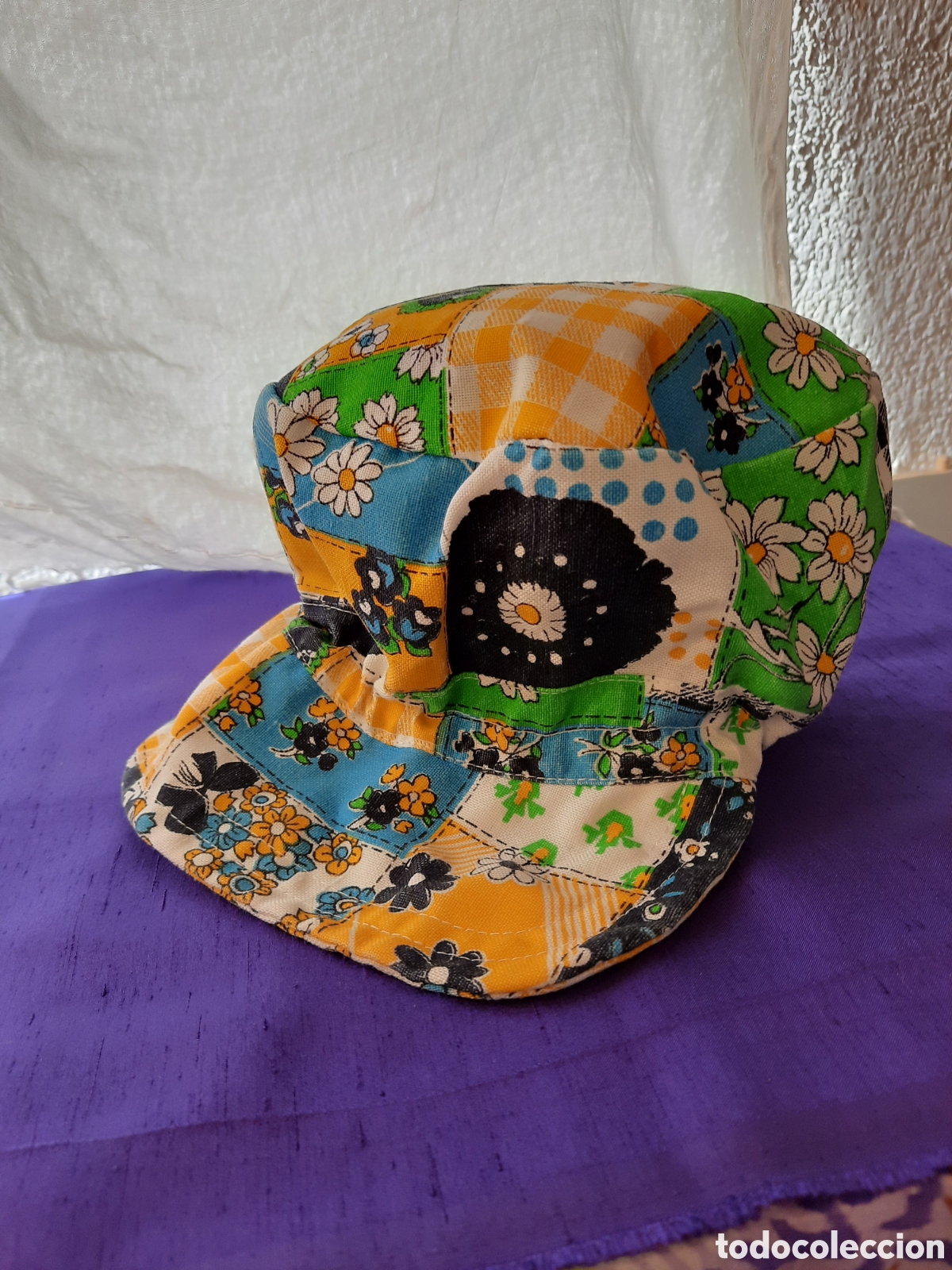 Vintage: Peque&ntilde;a gorra estilo hippi hippie