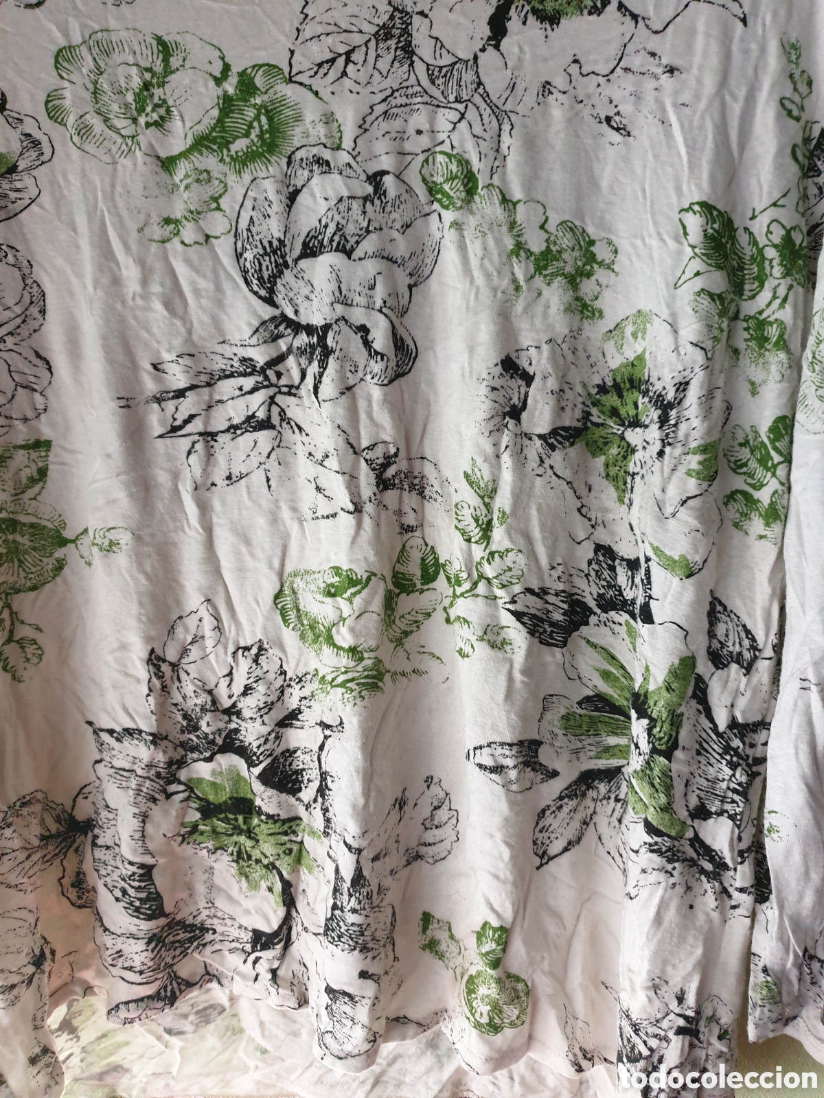 Vintage: Camiseta blanca estampada Xixir&iacute;n. Talla 48. - Foto 3