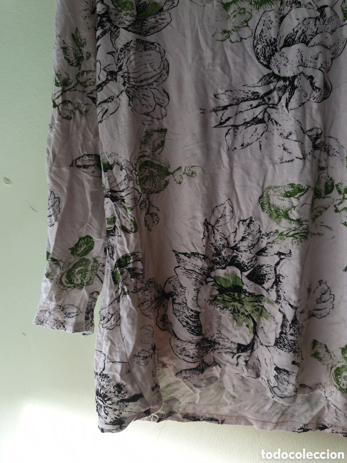 Vintage: Camiseta blanca estampada Xixir&iacute;n. Talla 48. - Foto 4