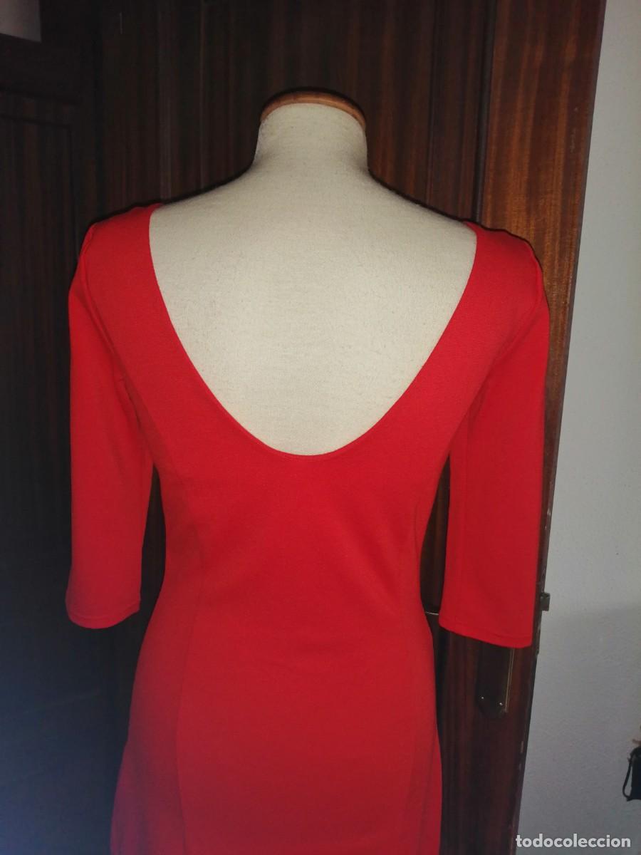 Vintage: Vestido rojo elastan - Foto 3