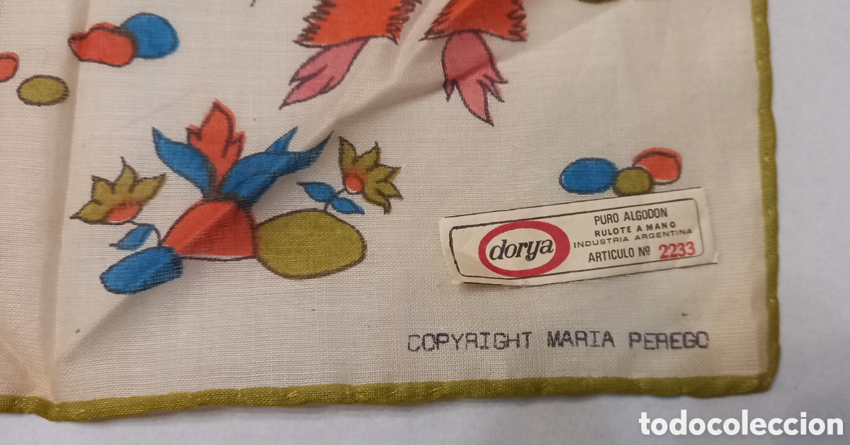 Vintage: Pa&ntilde;uelo vintage del Topo Gigio - Foto 3