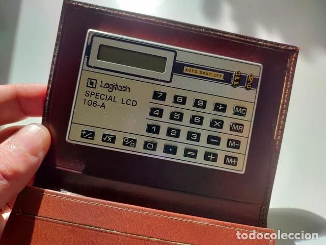 Vintage: Cartera vintage con calculadora Logitech - Foto 2