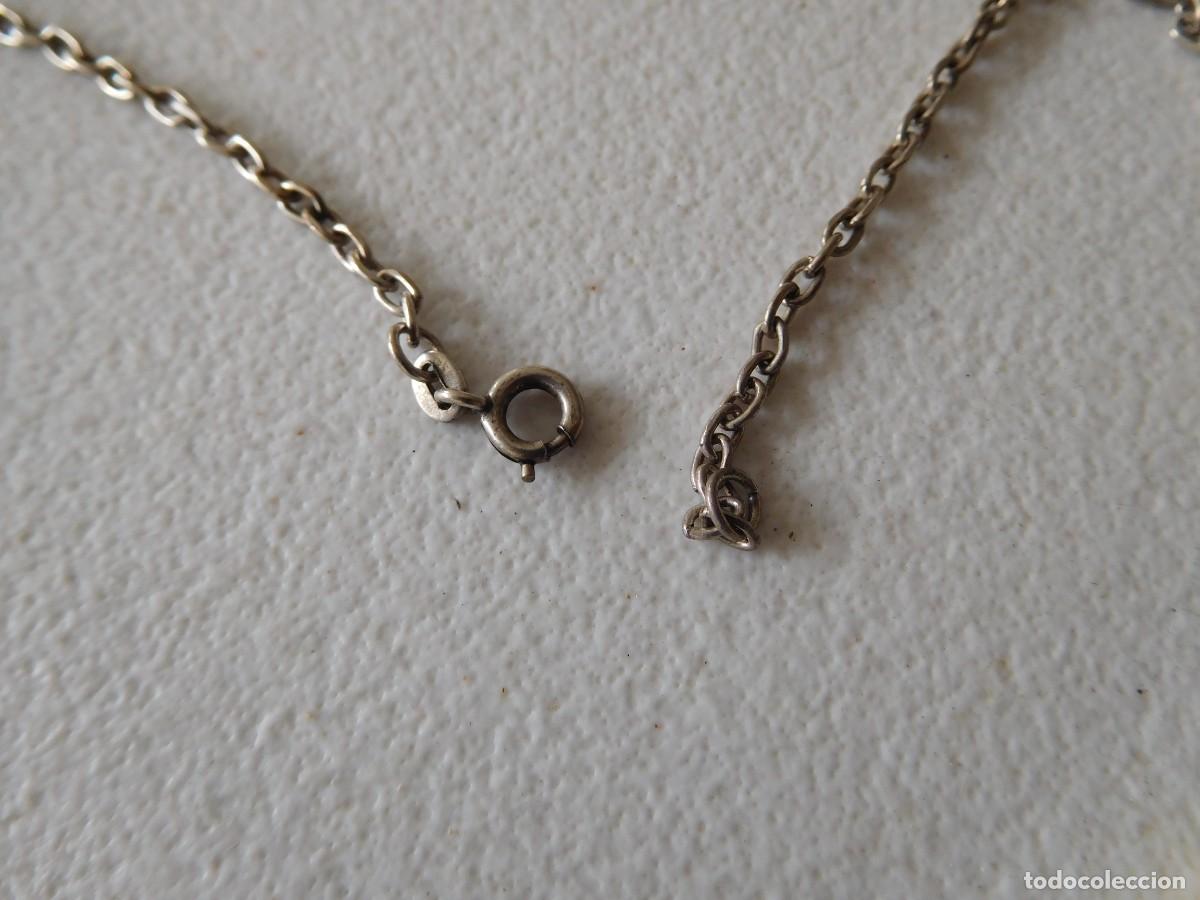 Vintage: Collar vintage de plata y marfil - Foto 4