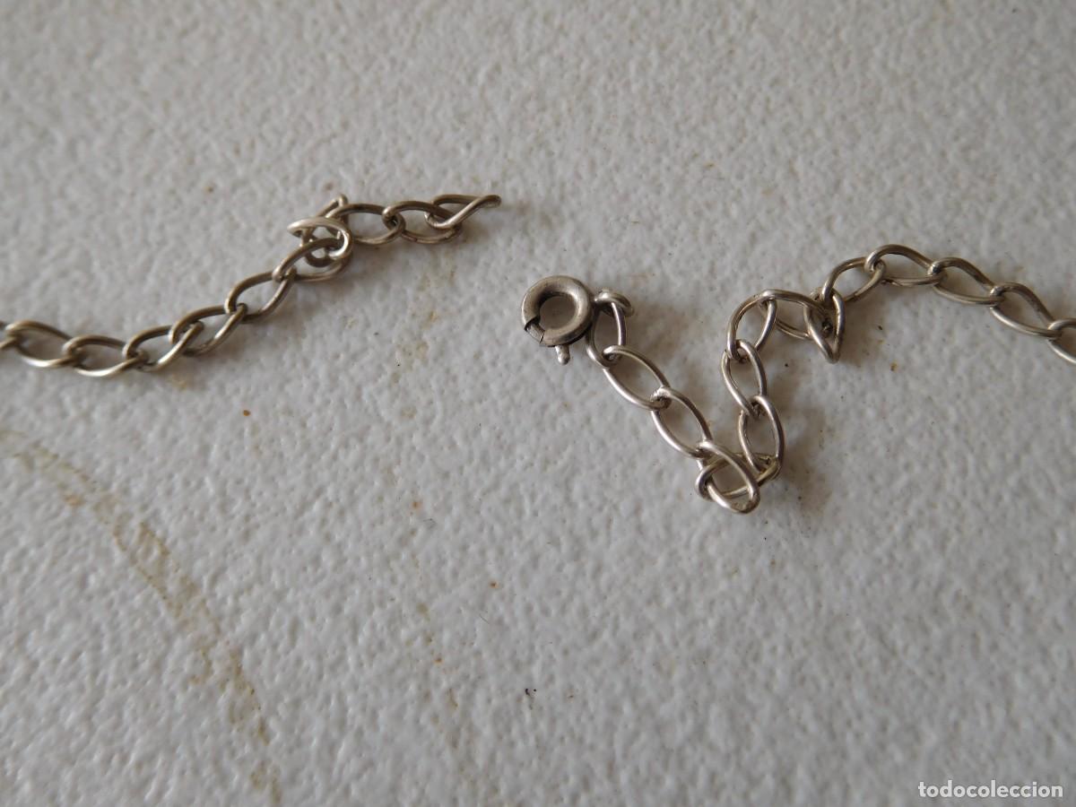 Vintage: Collar vintage de plata y marfil - Foto 2