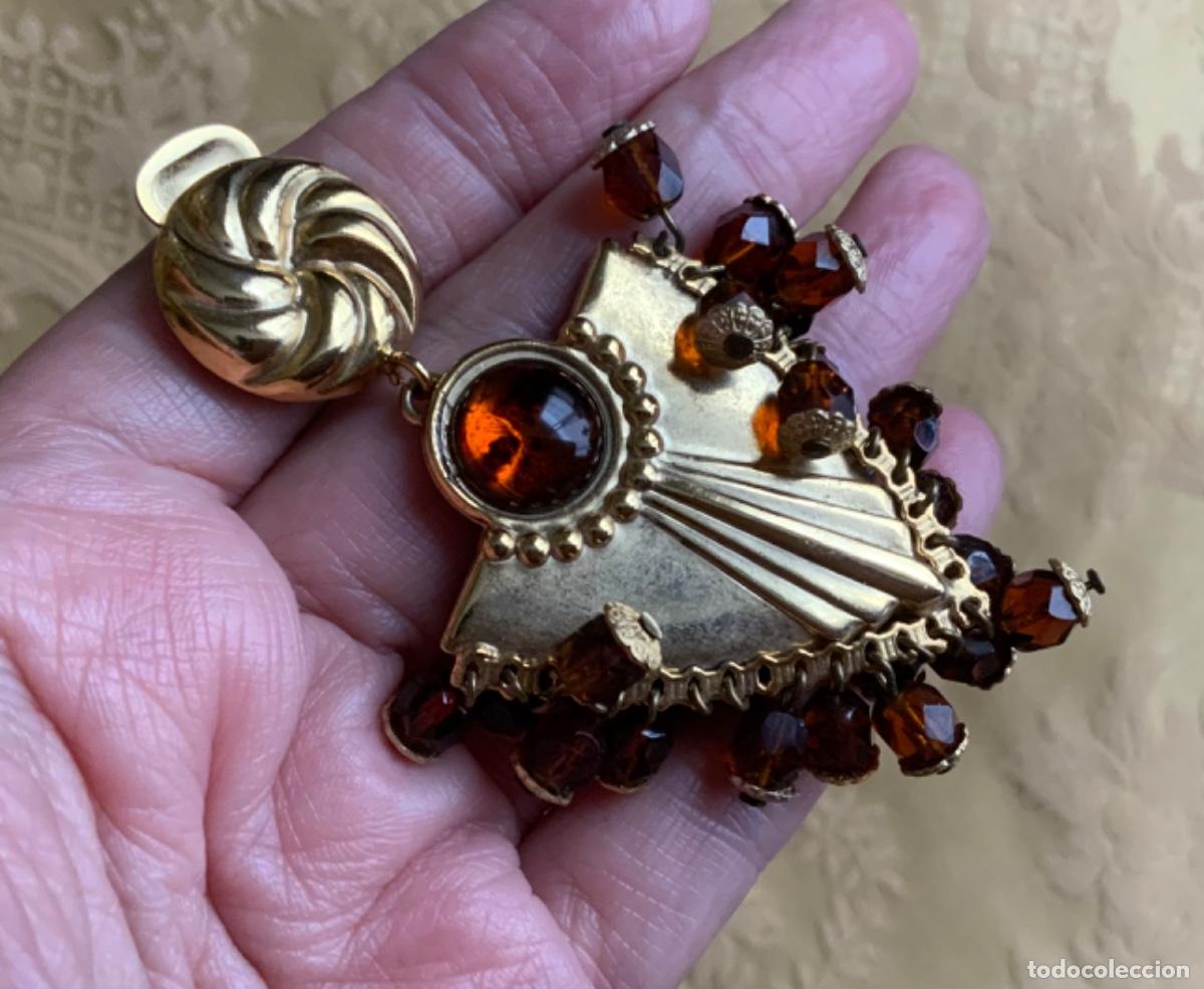 Vintage: PENDIENTES VINTAGE LARGOS - Foto 4