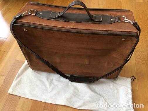 Vintage: Maleta mini- Piel serraje. Plegable - Foto 1