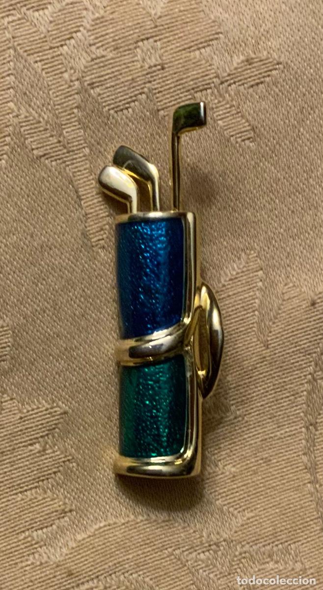 Vintage: BROCHE VINTAGE PALOS DE GOLF - Foto 1