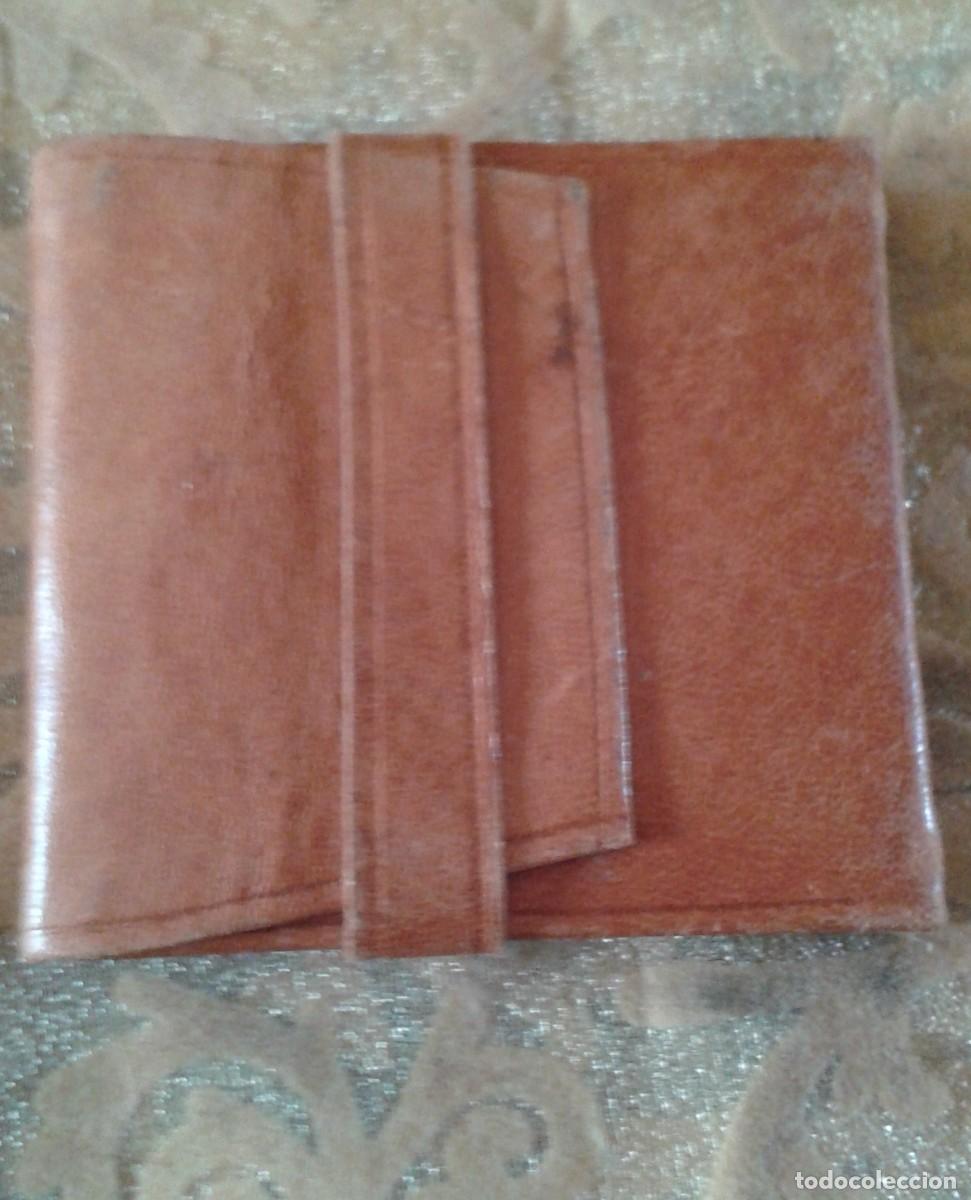 Vintage: CARTERA POLVERA CON ESPEJO PIEL - Foto 2