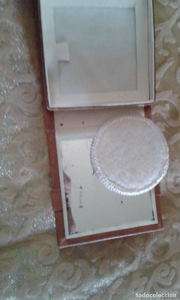 Vintage: CARTERA POLVERA CON ESPEJO PIEL - Foto 4