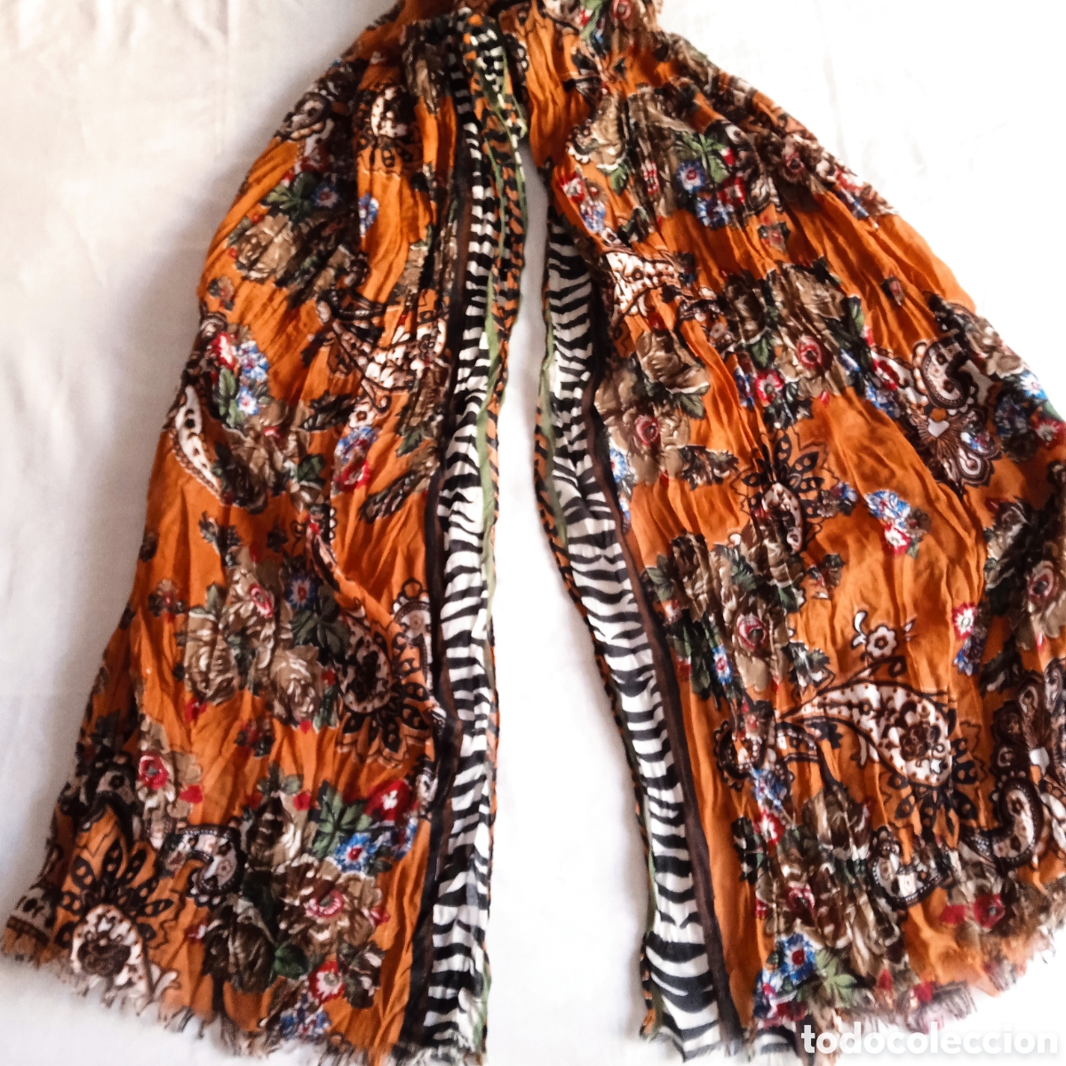 Vintage: FULAR largo. Marca Dayaday..Nuevo. - Foto 4