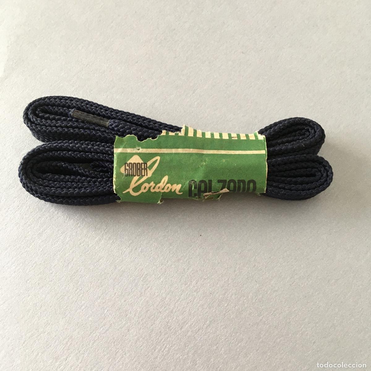 Vintage: CORD&Oacute;N CALZADO GROBER NEGRO NUEVO - Foto 1