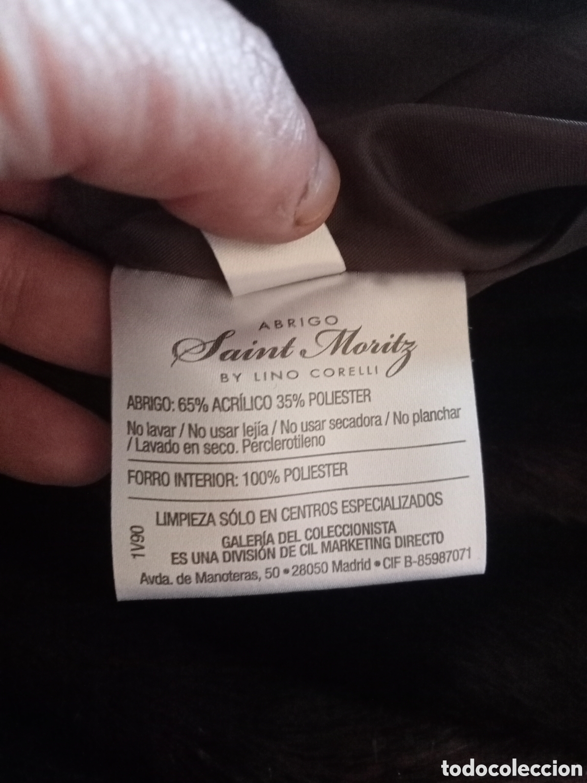 Vintage: ABRIGO ACR&Iacute;LICO - Foto 5