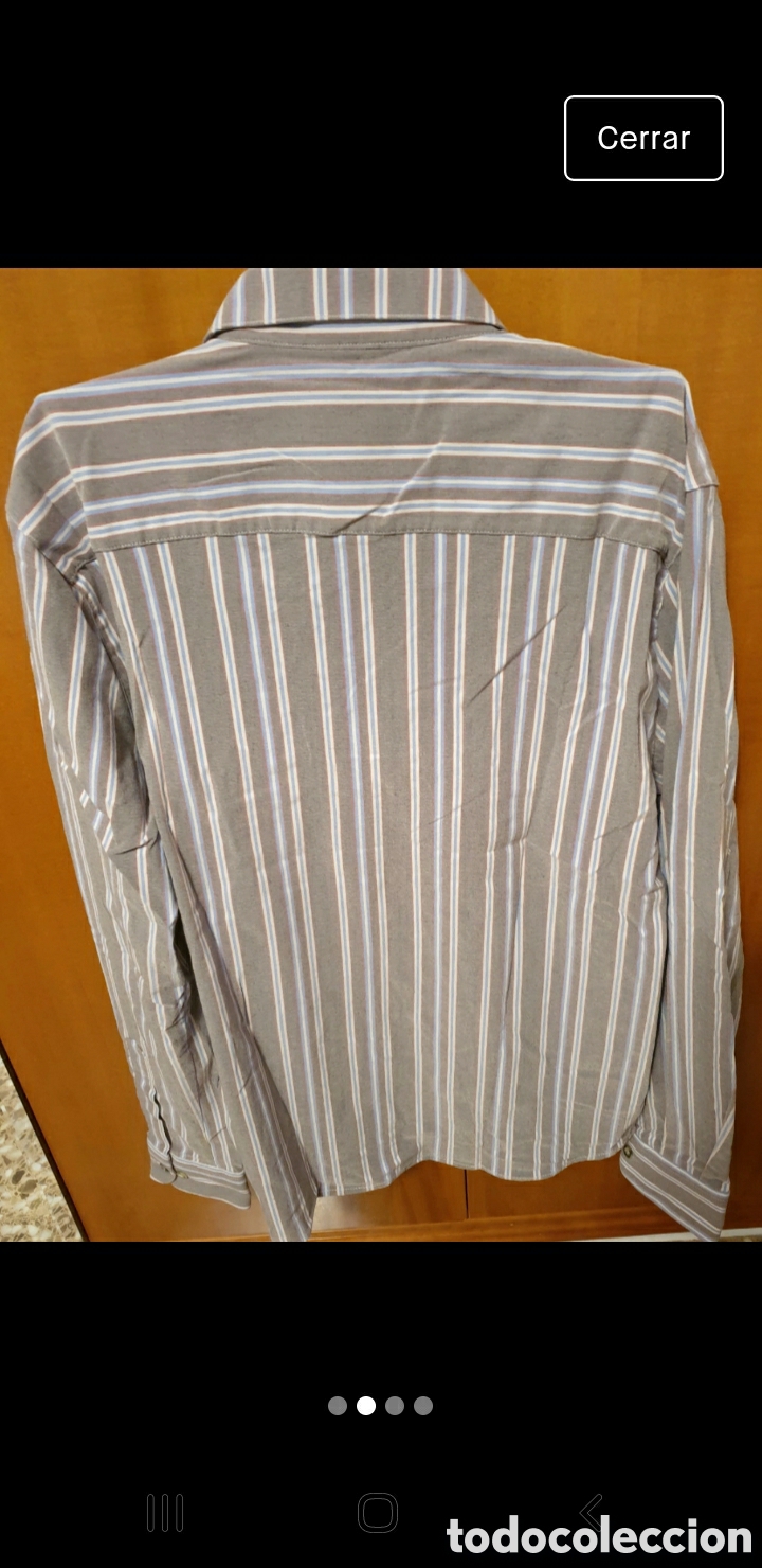 Vintage: Camisa caballero con rayas vintage - Foto 2