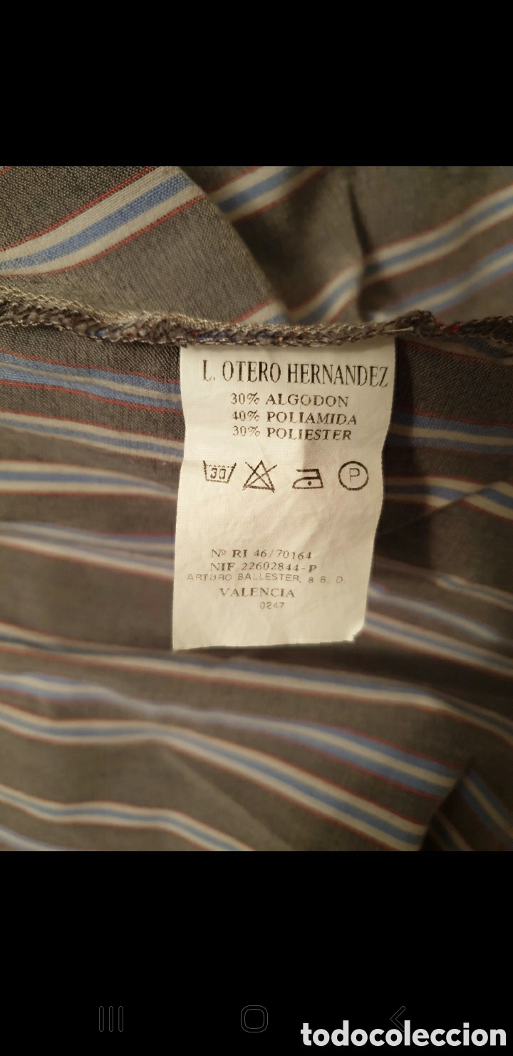 Vintage: Camisa caballero con rayas vintage - Foto 4