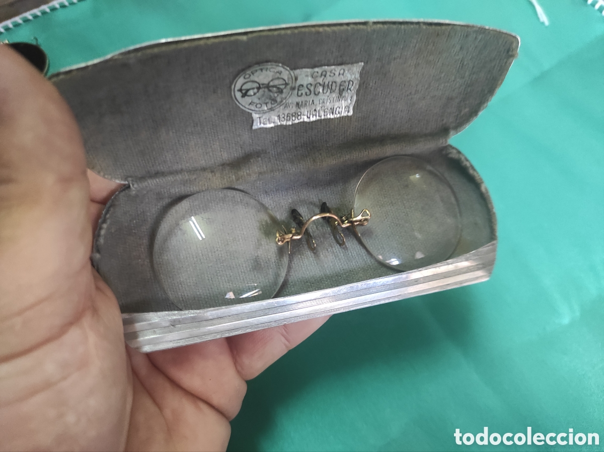 Vintage: Antiguas Gafas Tipo Quevedo - Foto 2