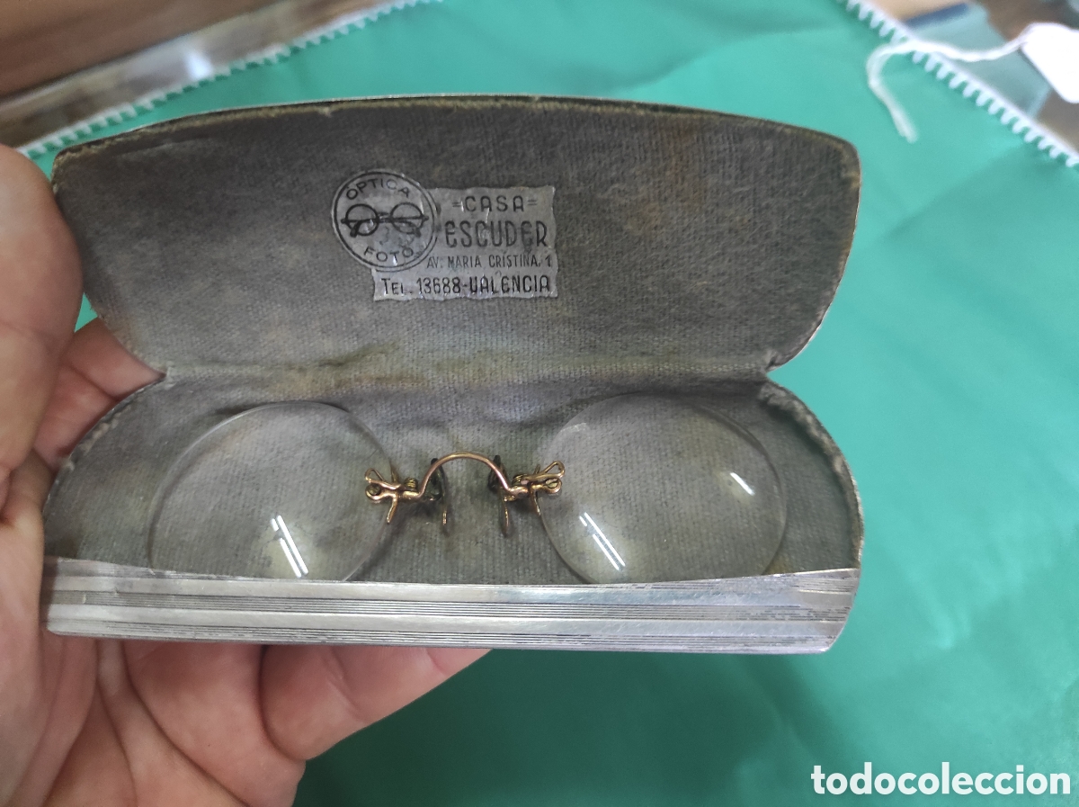Vintage: Antiguas Gafas Tipo Quevedo - Foto 3