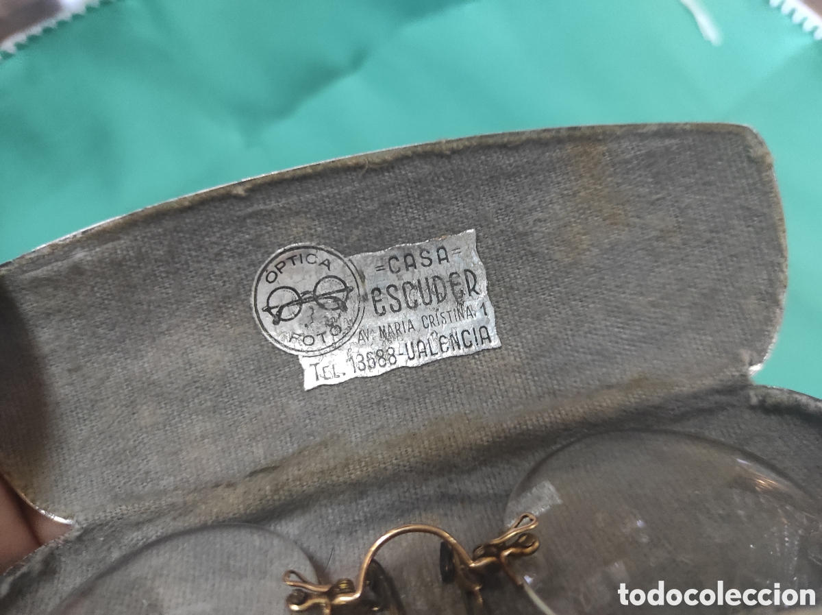 Vintage: Antiguas Gafas Tipo Quevedo - Foto 7