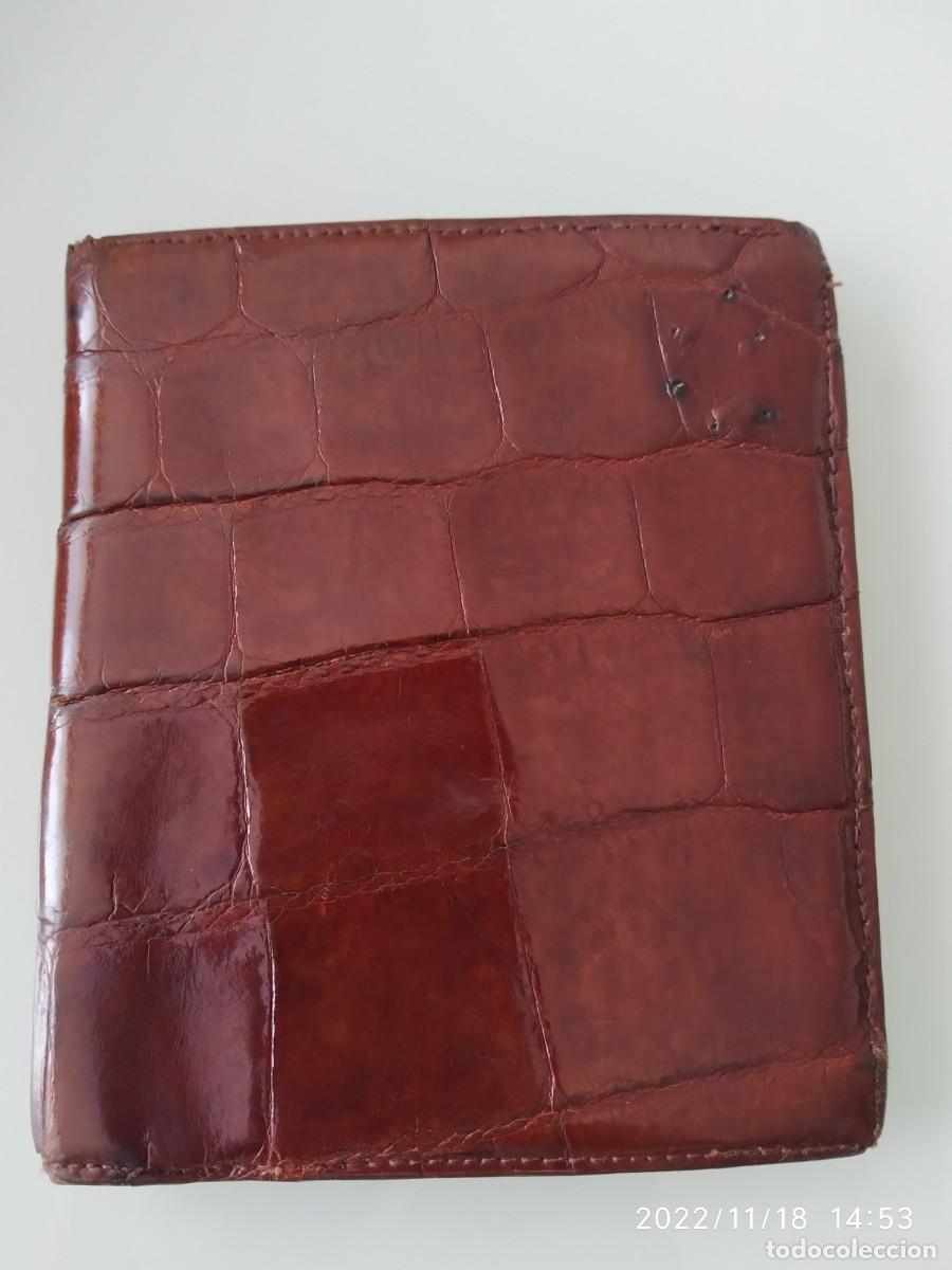 Vintage: Loewe Billetera piel cocodrilo - Foto 3
