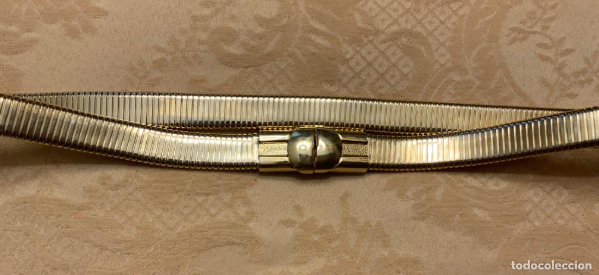 Vintage: CINTURON VINTAGE METAL DORADO - Foto 5