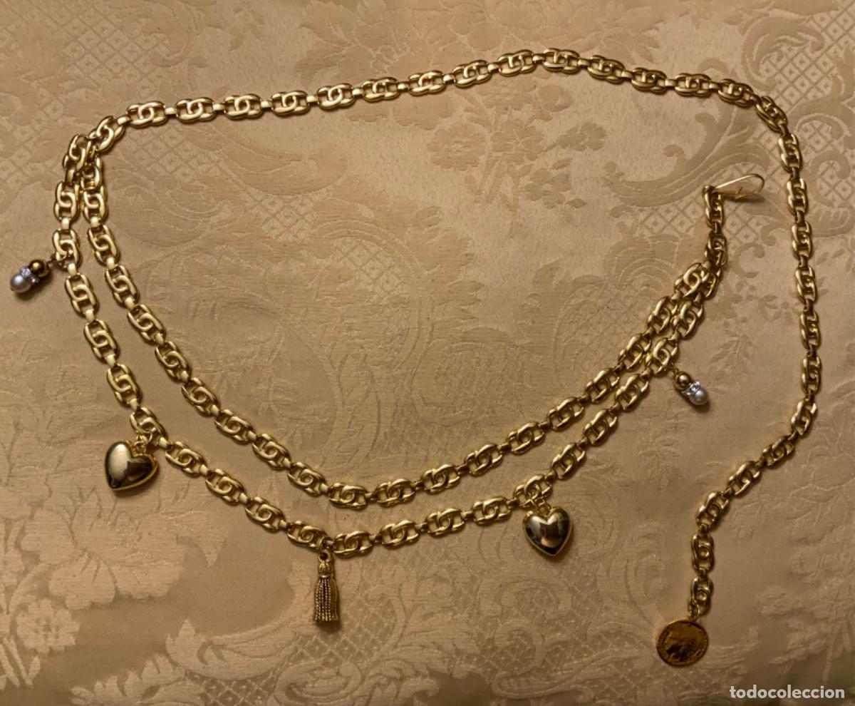 Vintage: CINTURON DE CADENAS VINTAGE DORADO - Foto 14