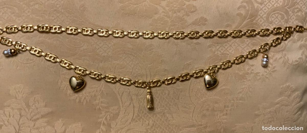 Vintage: CINTURON DE CADENAS VINTAGE DORADO - Foto 17