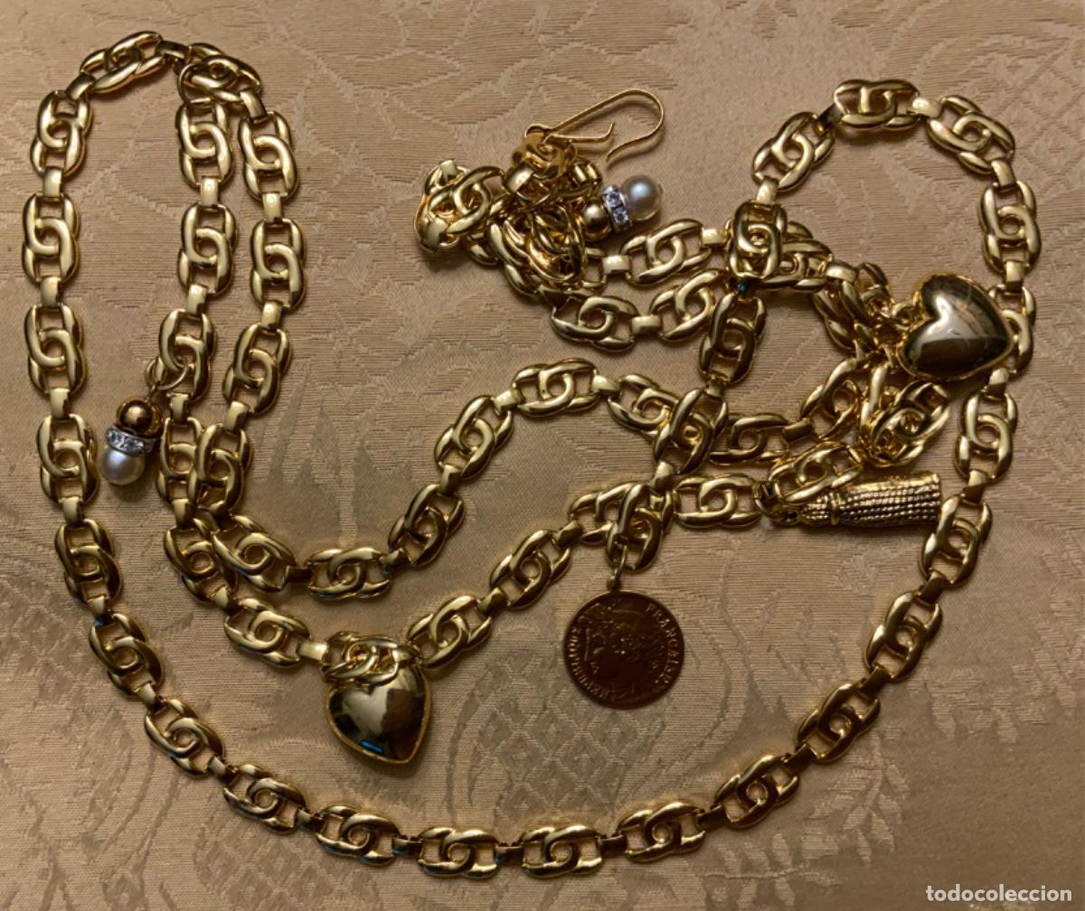 Vintage: CINTURON DE CADENAS VINTAGE DORADO - Foto 1