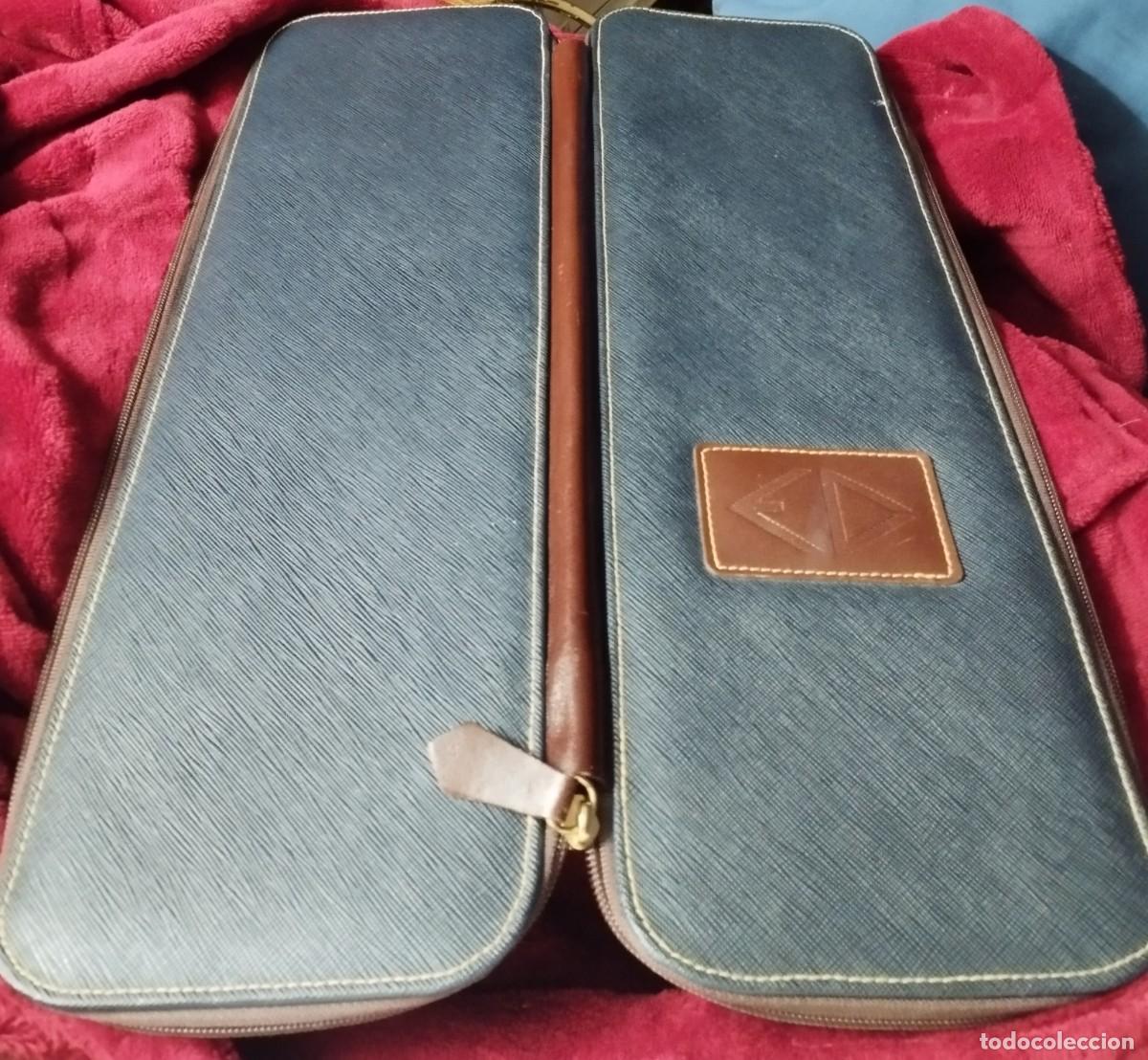 Vintage: Estuche de viaje para corbatas - Foto 3