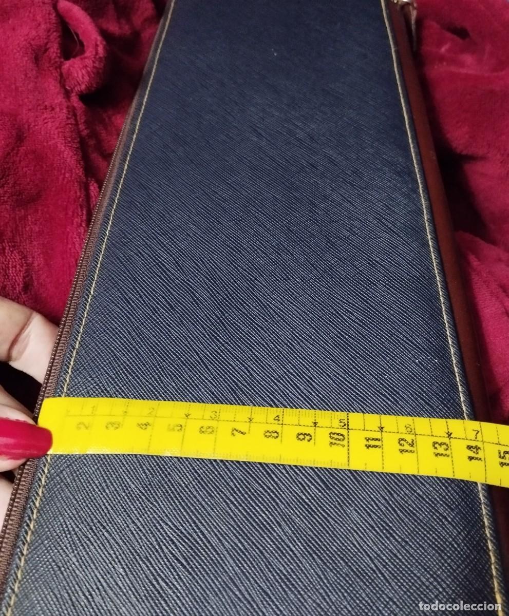 Vintage: Estuche de viaje para corbatas - Foto 5