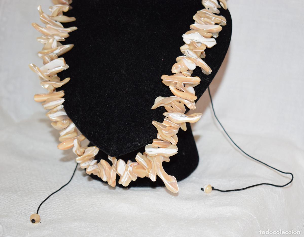 Vintage: COLLAR DE N&Aacute;CAR - LARGO REGULABLE - Foto 1