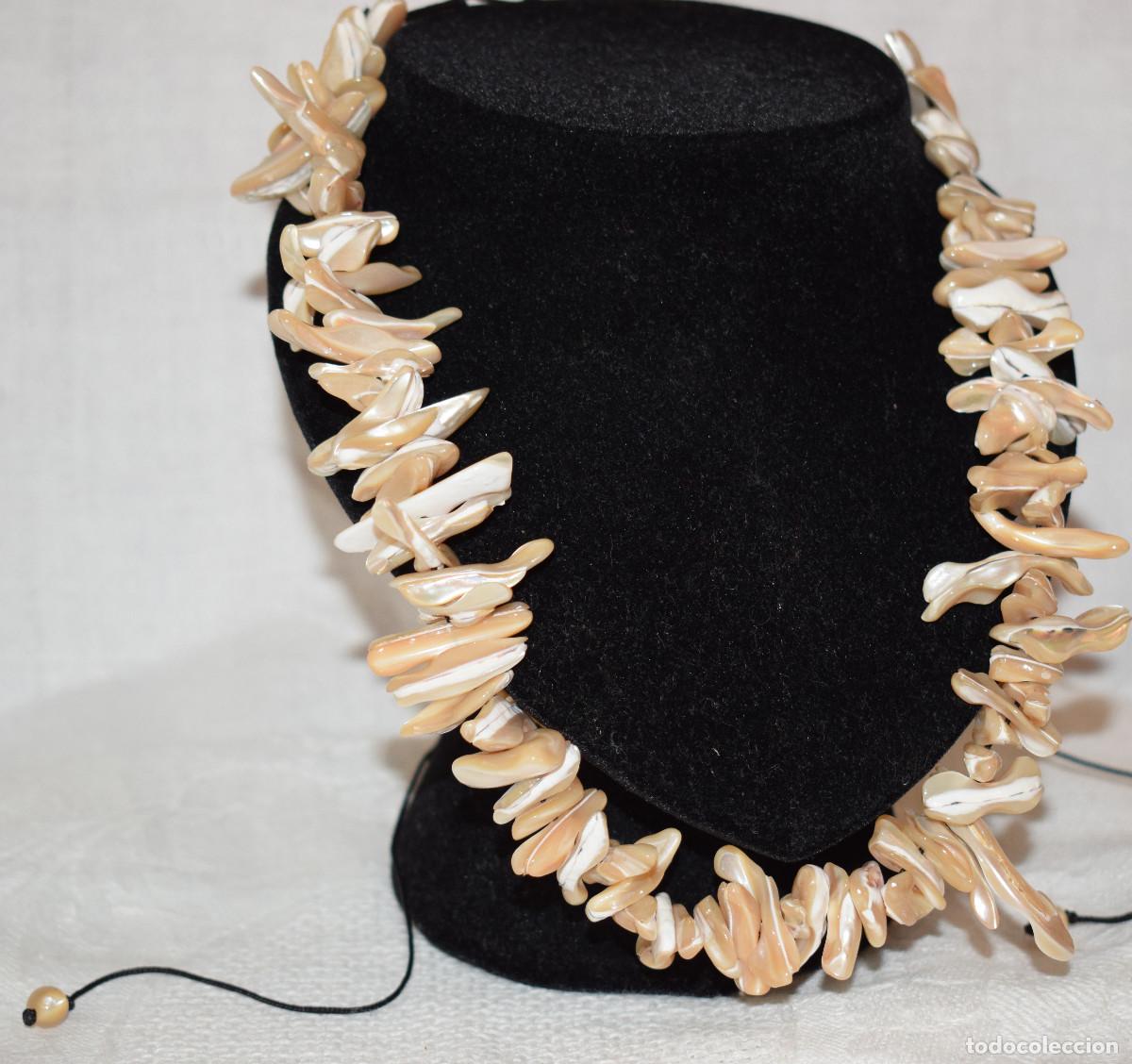 Vintage: COLLAR DE N&Aacute;CAR - LARGO REGULABLE - Foto 3