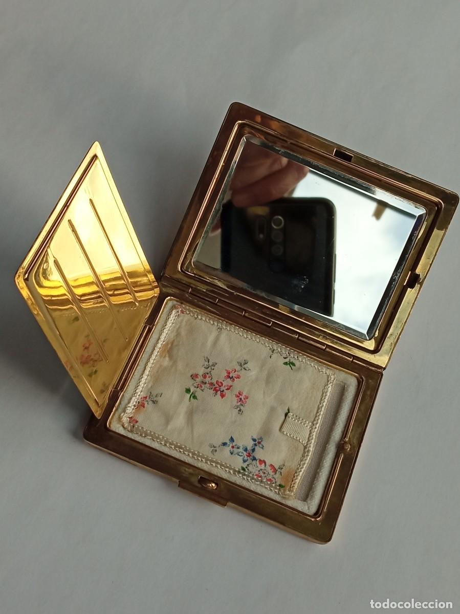 Vintage: POLVERA A&Ntilde;OS 50. RECARGABLE. SIN USO - Foto 6