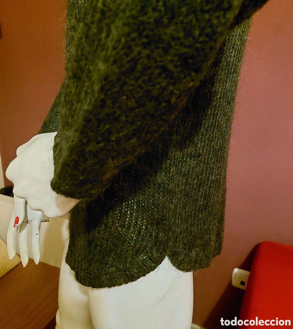 Vintage: Jersey Sfera talla M verde - Foto 5