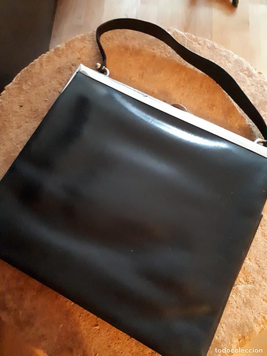 Vintage: Bolso de cuero vintage - Foto 2