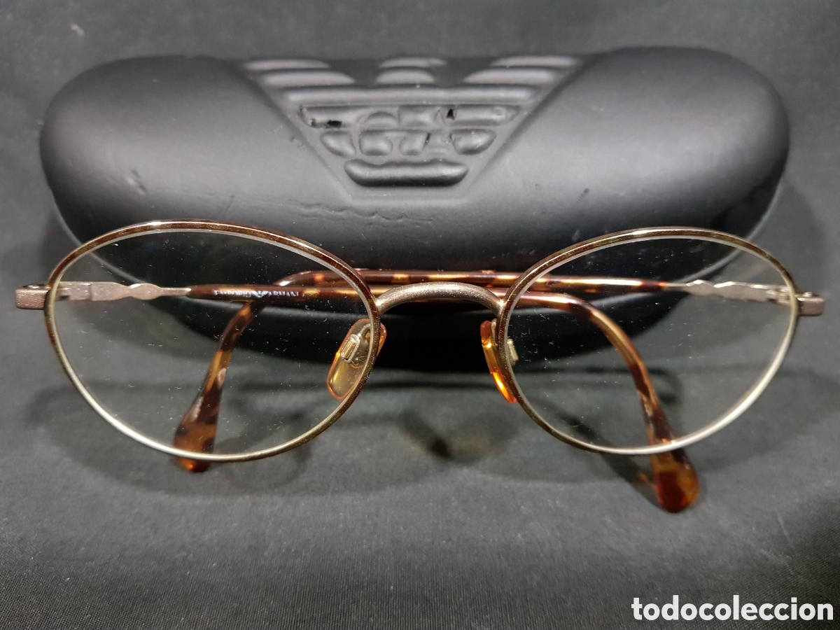 montura gafas emporio armani clásico metal dora - Acquista Accessori su todocoleccion