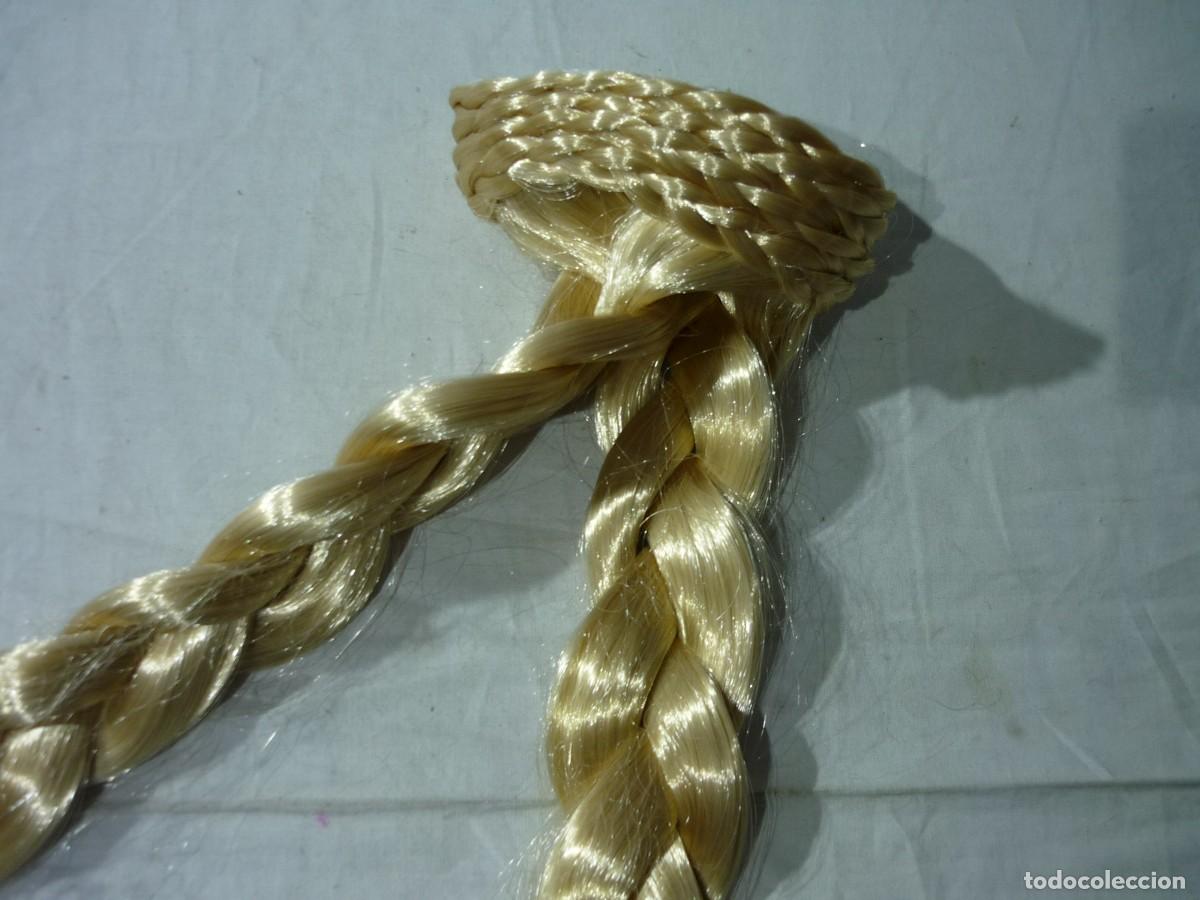 Vintage: Coletas rubias postizas, material sint&eacute;tico - Foto 2