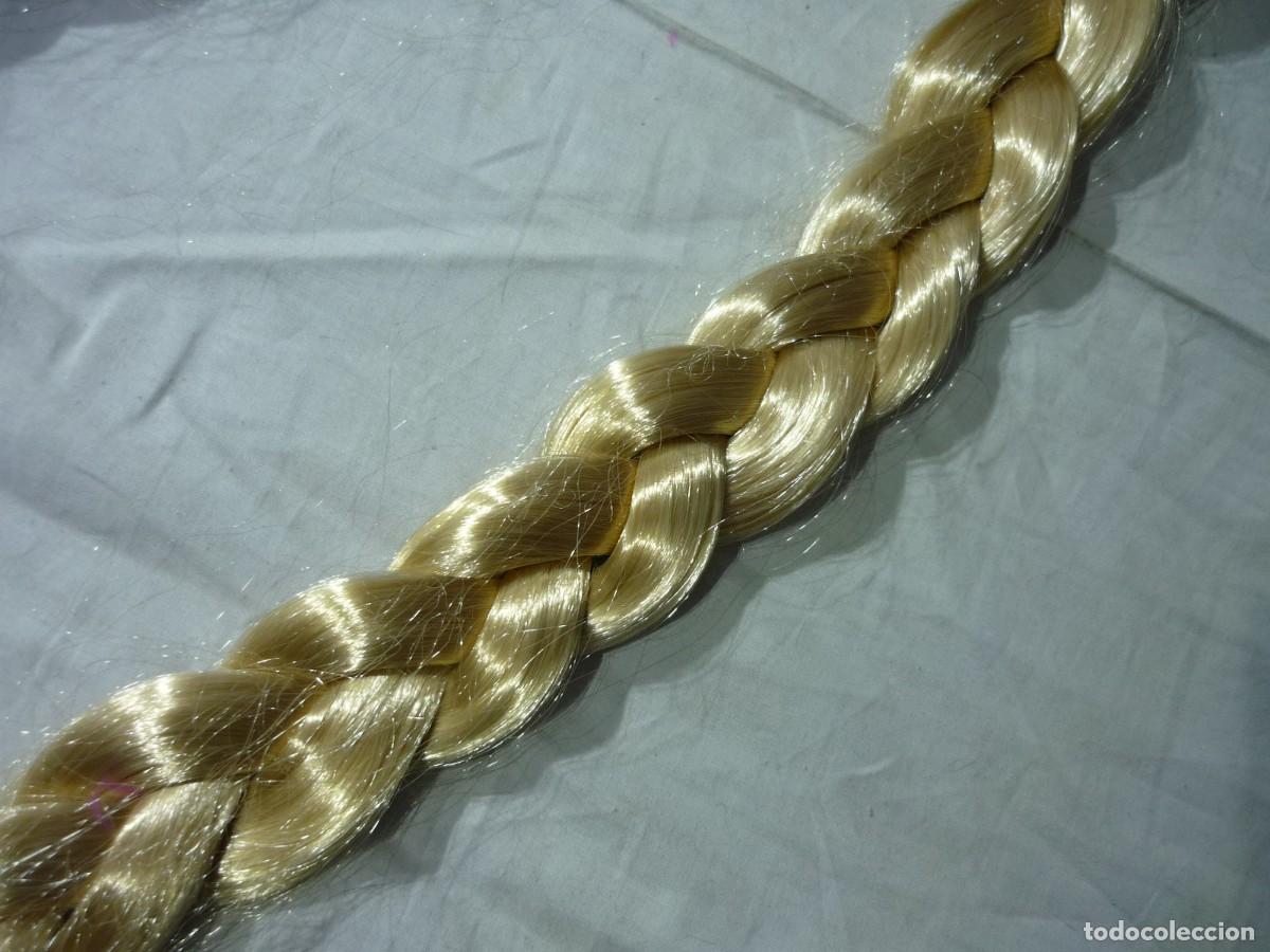 Vintage: Coletas rubias postizas, material sint&eacute;tico - Foto 3