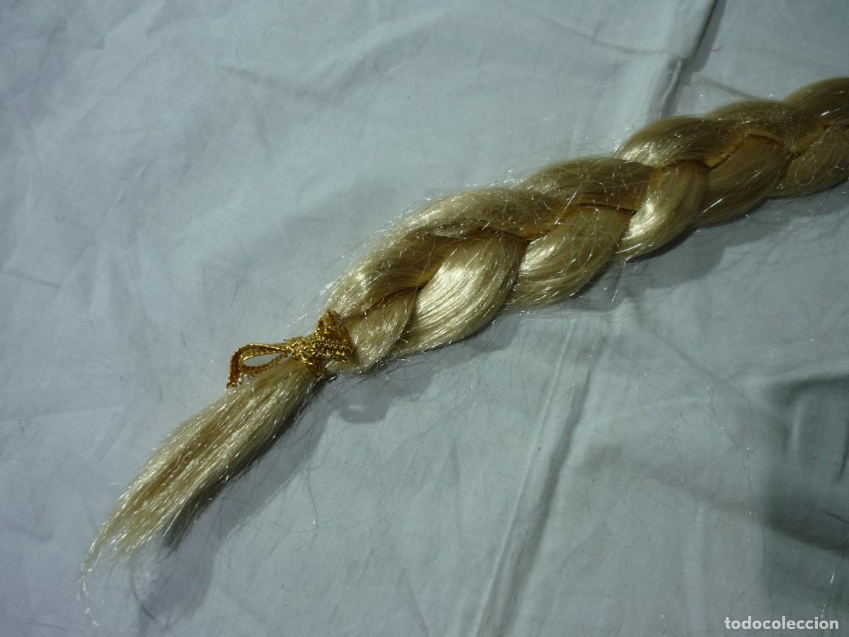 Vintage: Coletas rubias postizas, material sint&eacute;tico - Foto 5