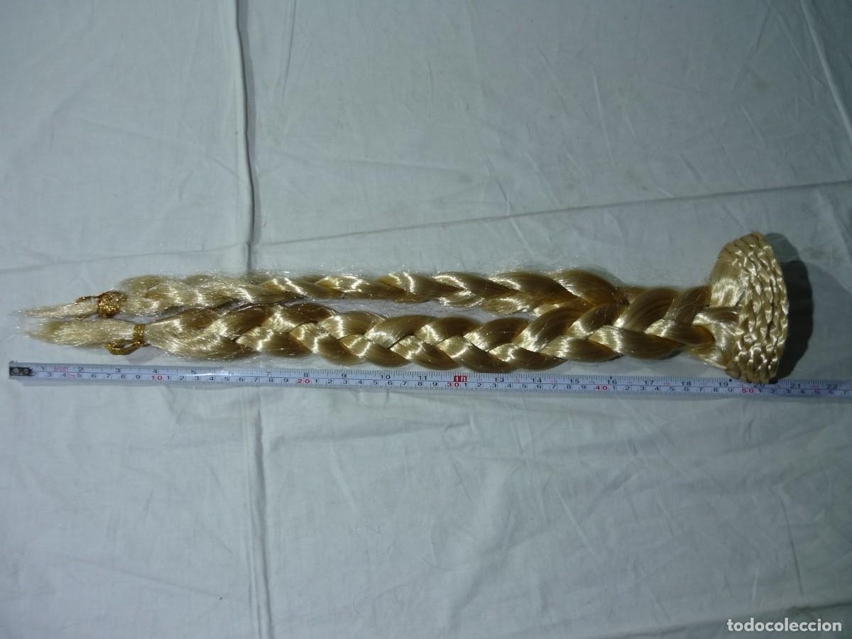 Vintage: Coletas rubias postizas, material sint&eacute;tico - Foto 8