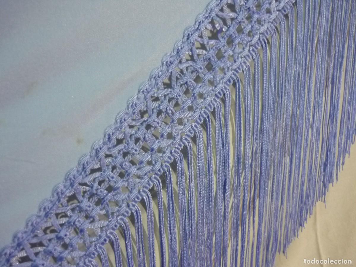 Vintage: Mant&oacute;n o mantilla en tri&aacute;ngulo con bordados - Foto 7