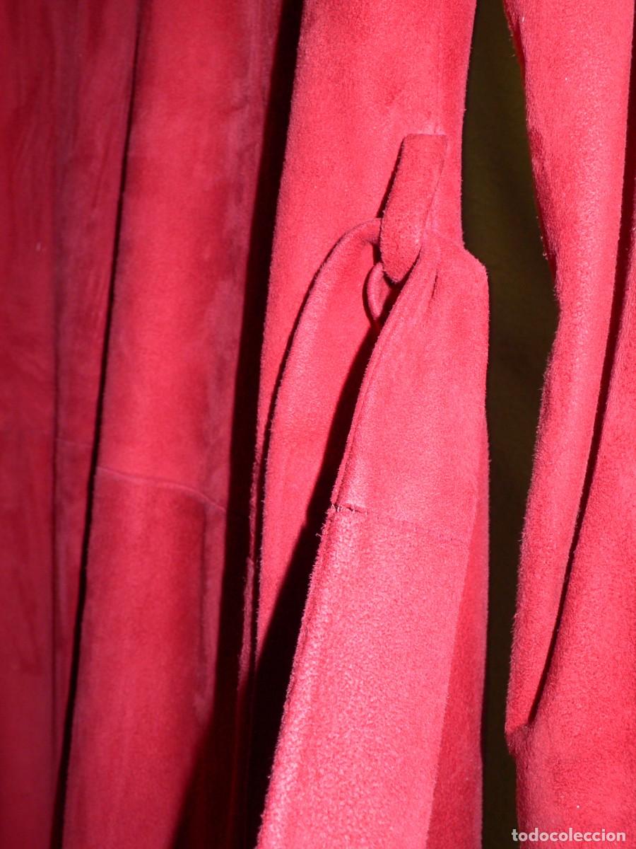 Vintage: CHAQUETA EN ANTE GRANATE SRA. - Foto 11