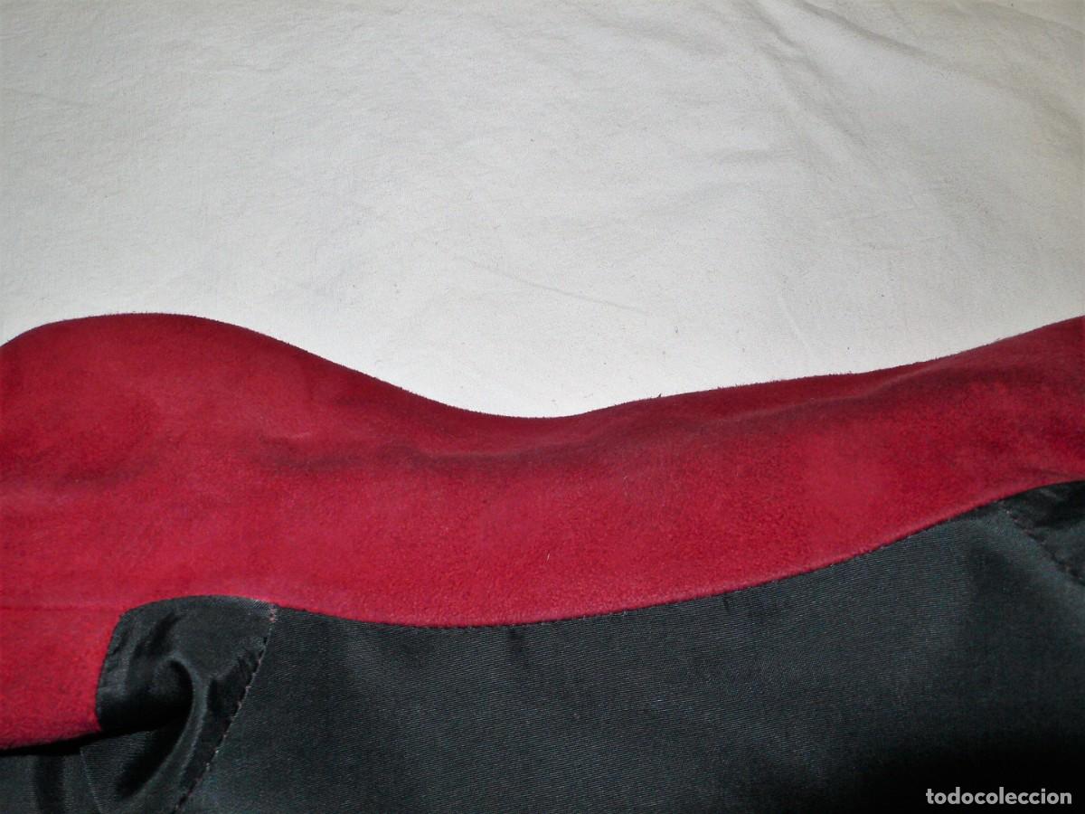 Vintage: CHAQUETA EN ANTE GRANATE SRA. - Foto 15