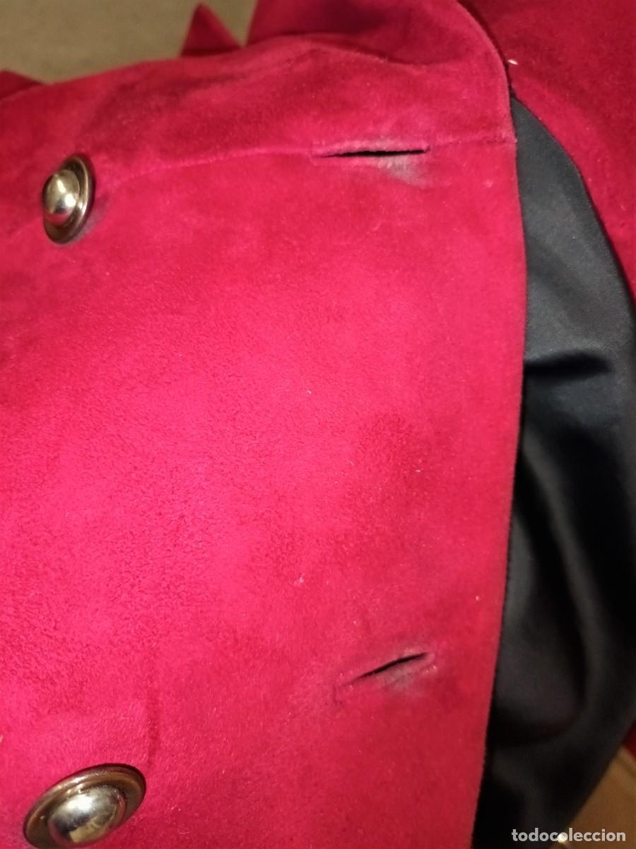 Vintage: CHAQUETA EN ANTE GRANATE SRA. - Foto 16