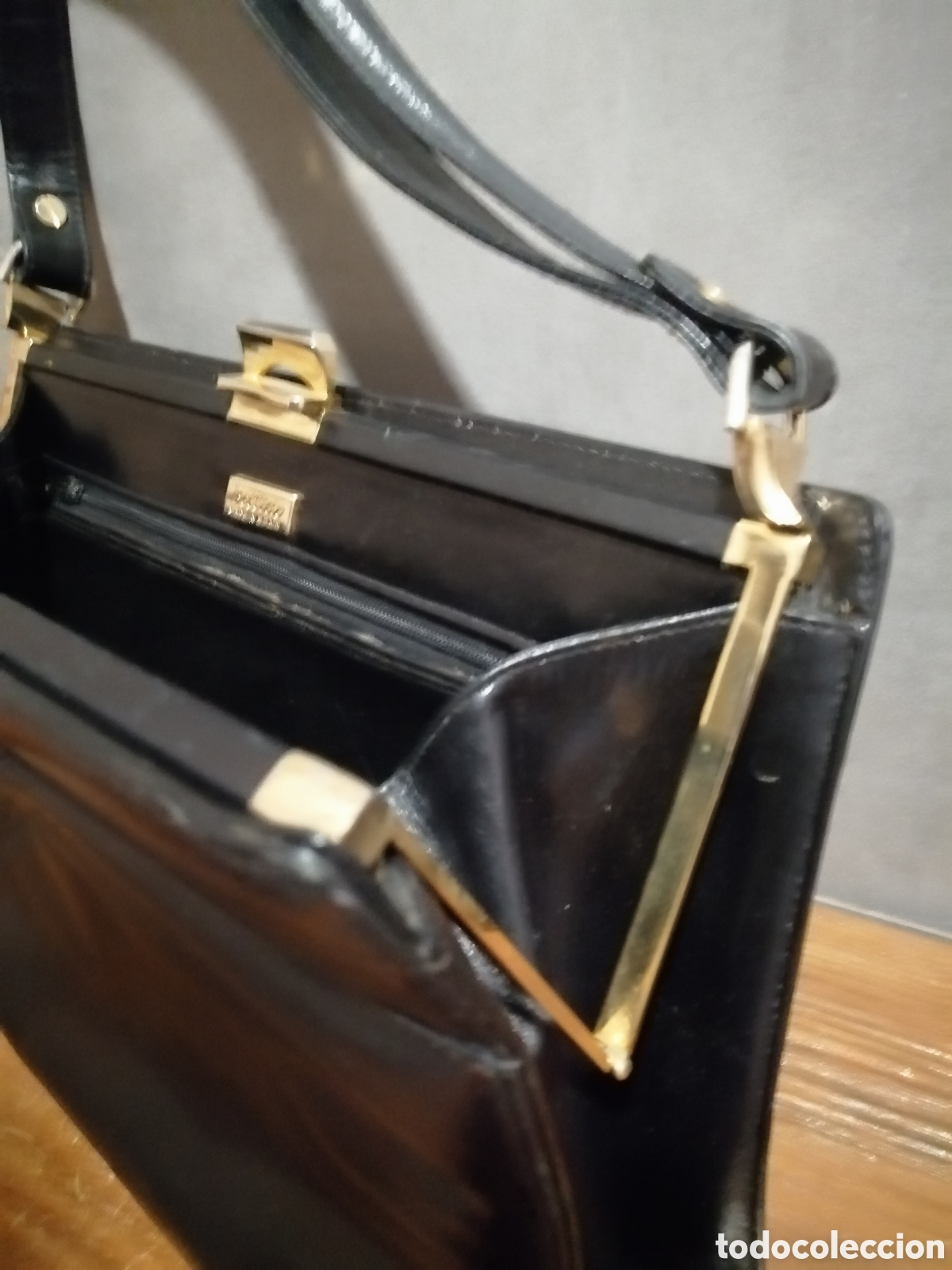 Vintage: Bolso de piel bellido - Foto 2