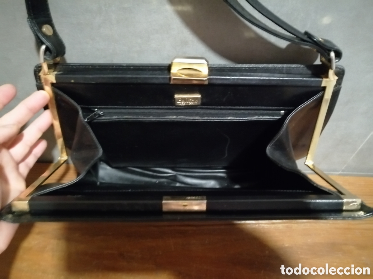 Vintage: Bolso de piel bellido - Foto 4