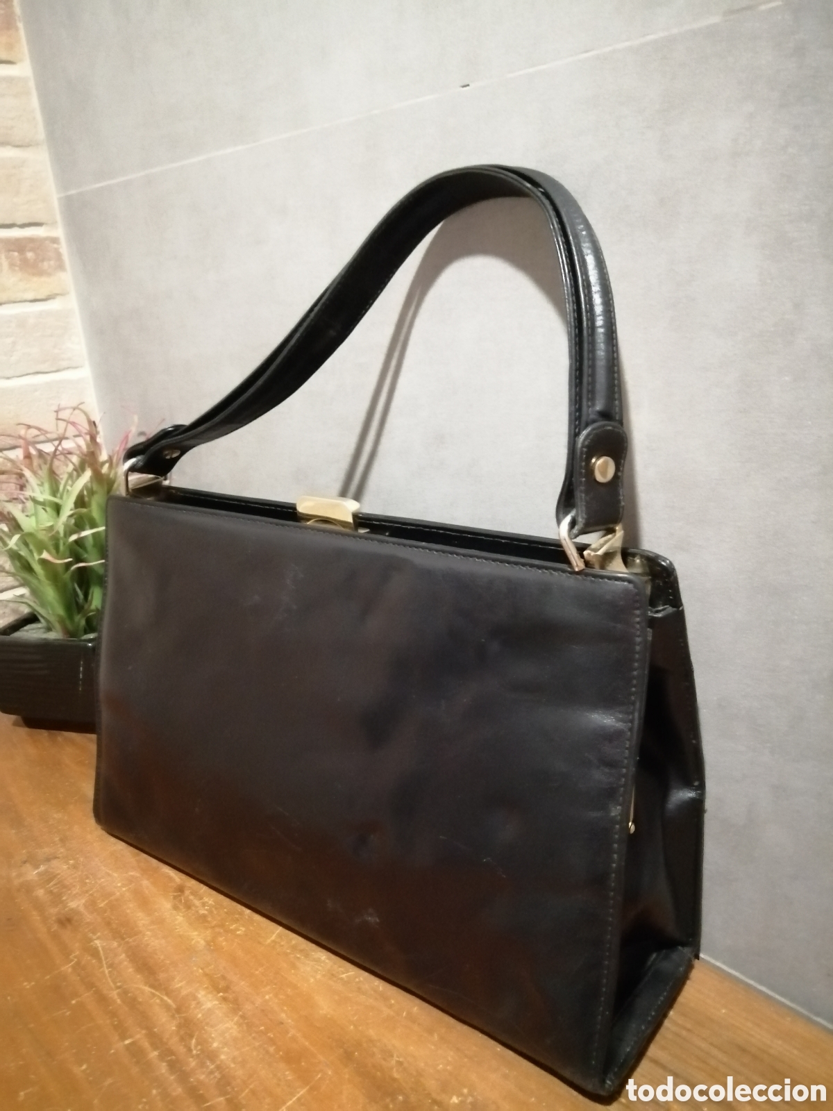 Vintage: Bolso de piel bellido - Foto 5