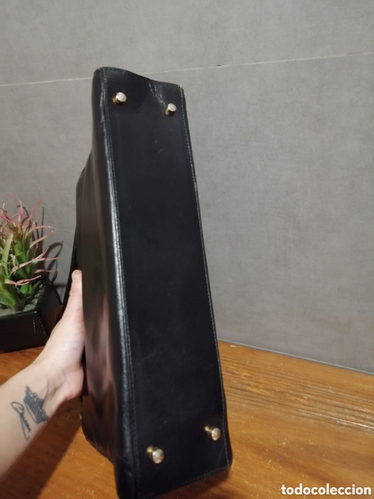 Vintage: Bolso de piel bellido - Foto 6